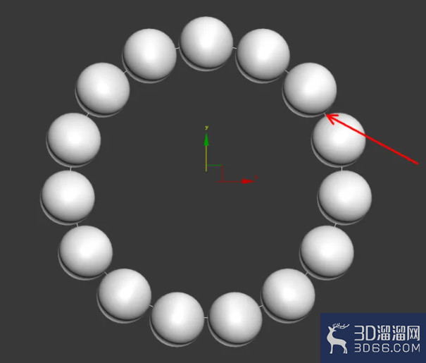 3Dmax如何制作海蓝宝石手链? 3Dmax如何制作海蓝宝石手链?