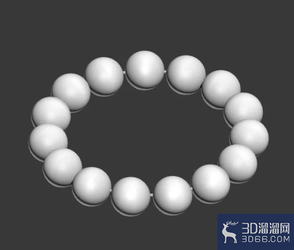 3Dmax如何制作海蓝宝石手链? 3Dmax如何制作海蓝宝石手链?