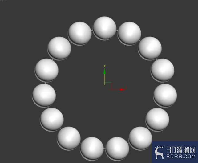 3Dmax如何制作绿祖母手链? 3Dmax如何制作绿祖母手链?