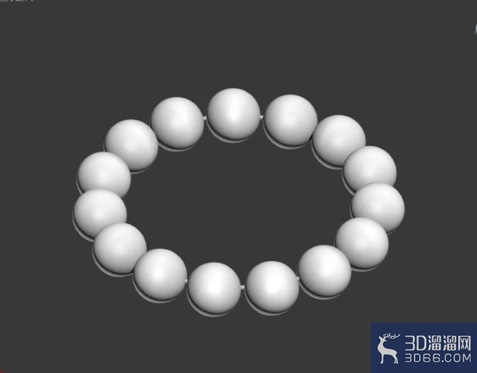 3Dmax如何制作绿祖母手链? 3Dmax如何制作绿祖母手链?