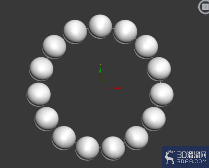 3Dmax如何制作黑酸枝手串？