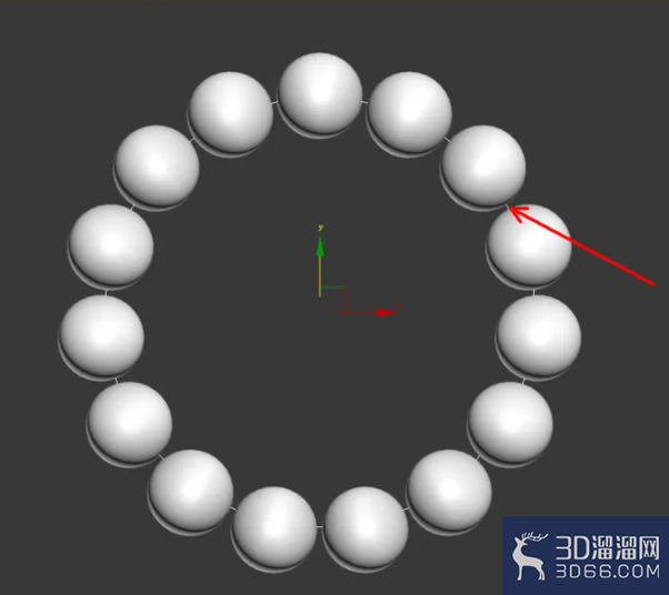 3Dmax如何制作黑酸枝手串？