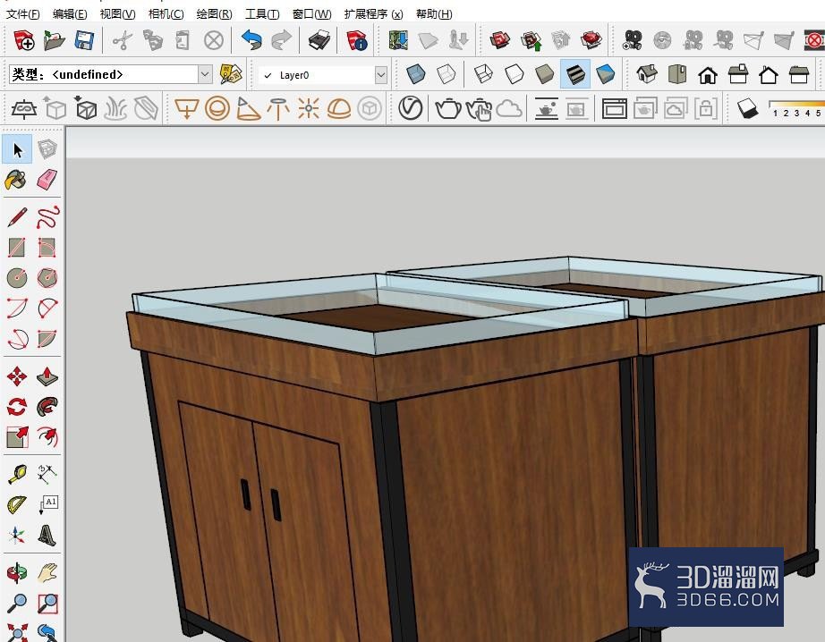 Sketchup软件如何制作三视图场景？