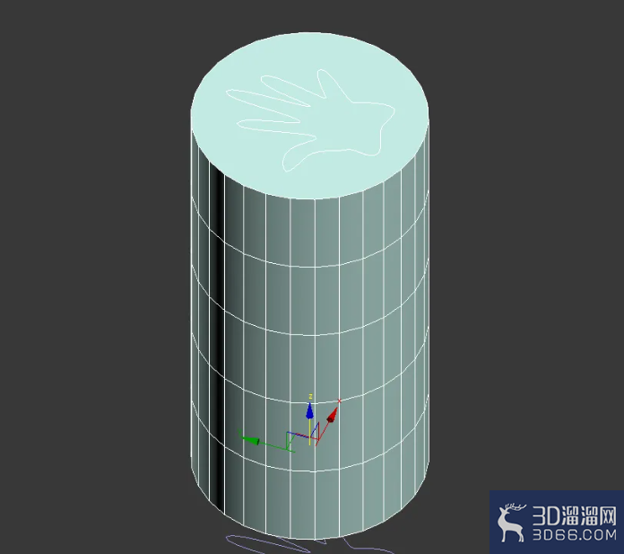 3Dmax图案印章制作教程 3Dmax图案印章制作教程