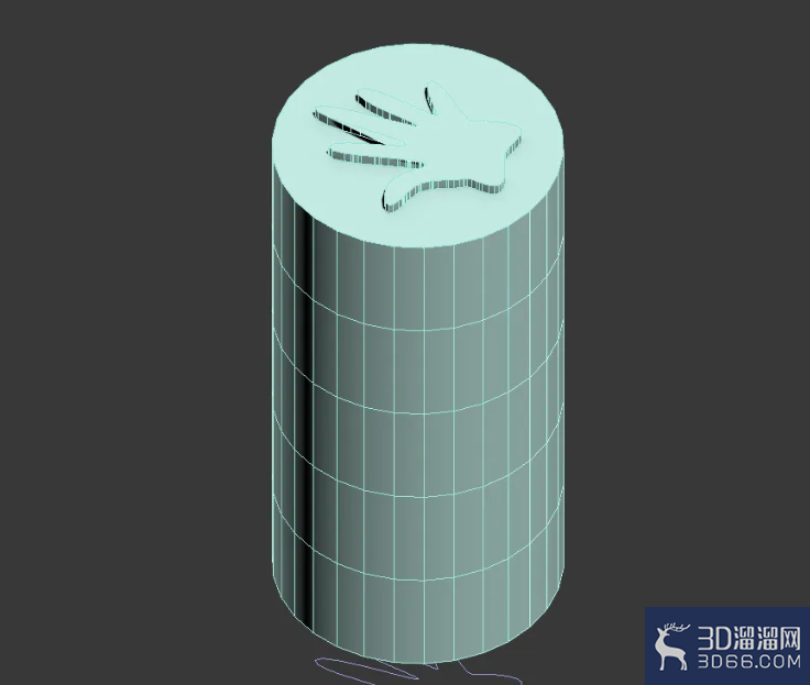 3Dmax图案印章制作教程 3Dmax图案印章制作教程