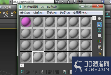 怎么使用3dmax的材质编辑器工具？