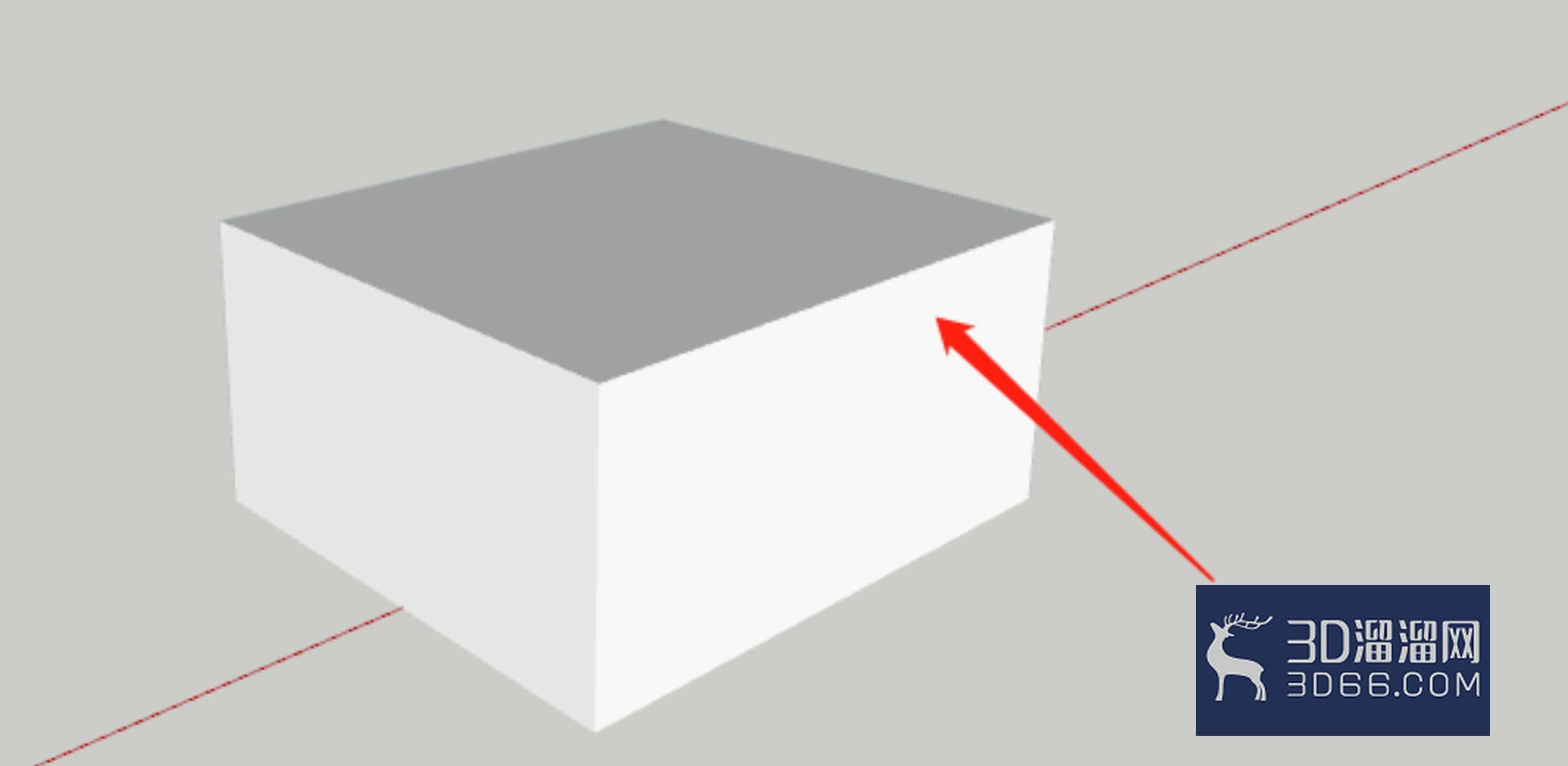 SketchUp里模型怎么不显示边框了？
