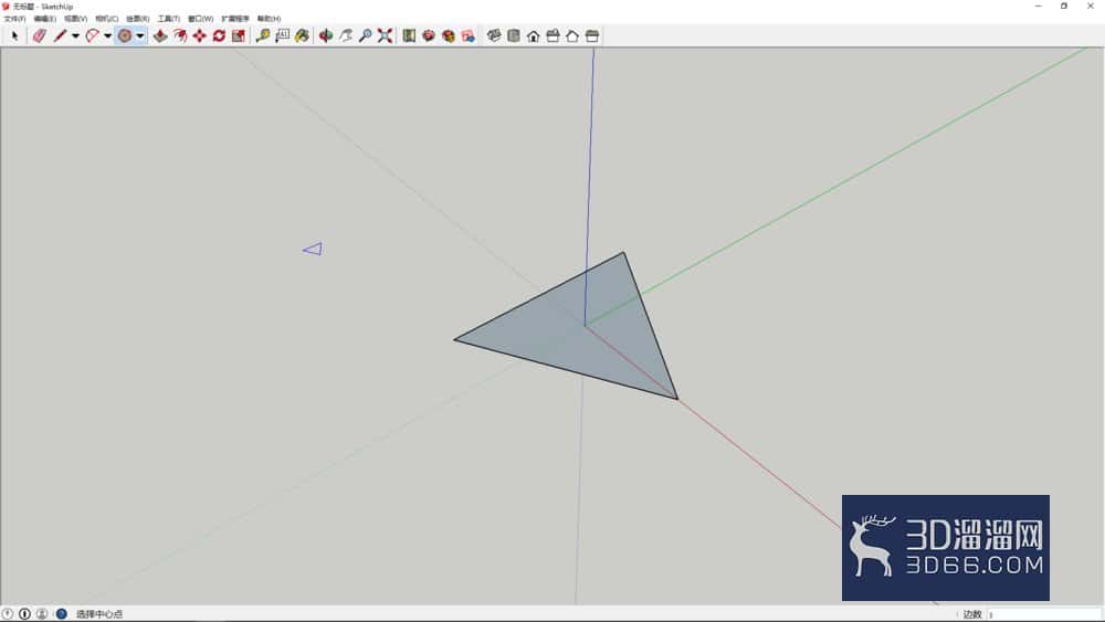 使用sketchup绘制一个蘑菇云简单模型？