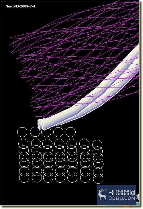 AutoCAD49股钢丝绳的制作方法