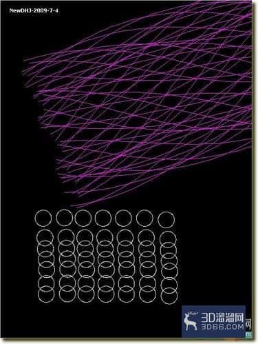 AutoCAD49股钢丝绳的制作方法