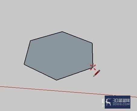 SketchUp草图大师多边形的绘制方法 SketchUp草图大师多边形的绘制方法