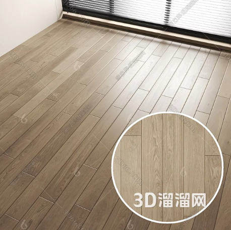 3ds Max中木地板材质贴图的制作步骤 3ds Max中木地板材质贴图的制作步骤