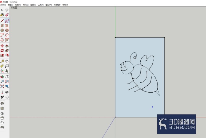 如何用sketchup画不规则弧线？