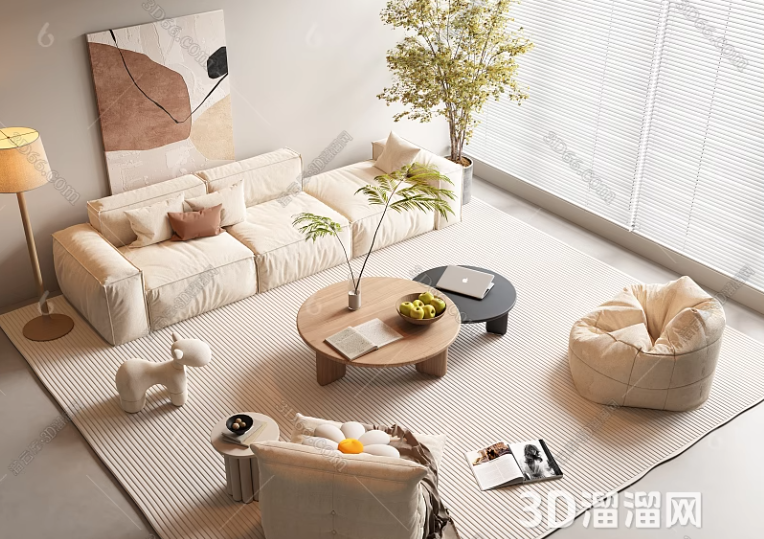 定制客厅沙发怎么设计？-3d溜溜网
