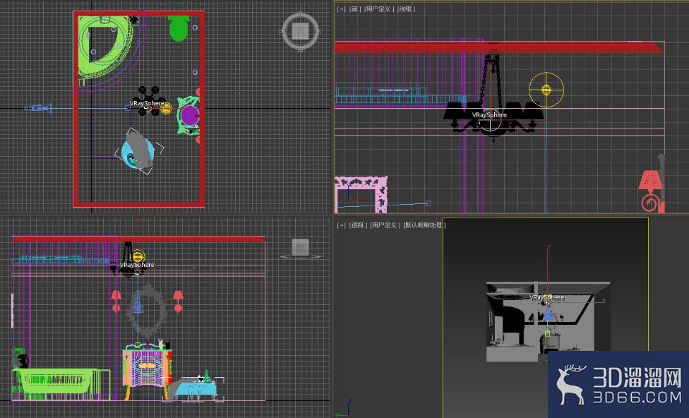 3dsMax怎样使用VRay球体？