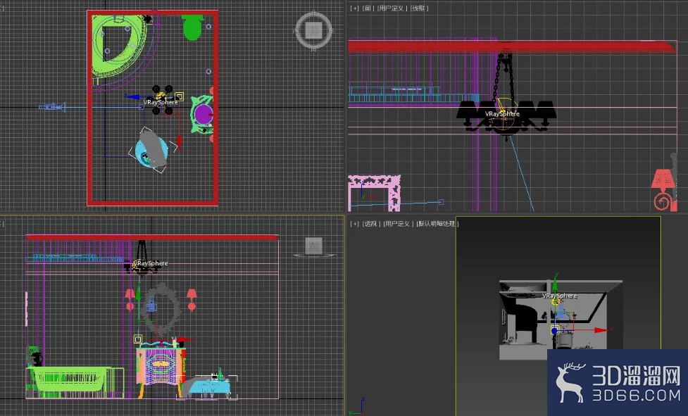 3dsMax怎样使用VRay球体？