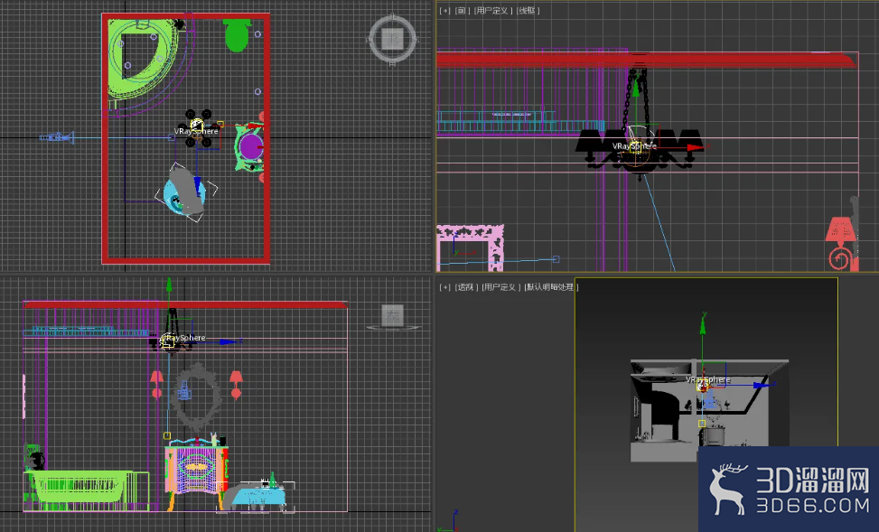 3dsMax怎样使用VRay球体？