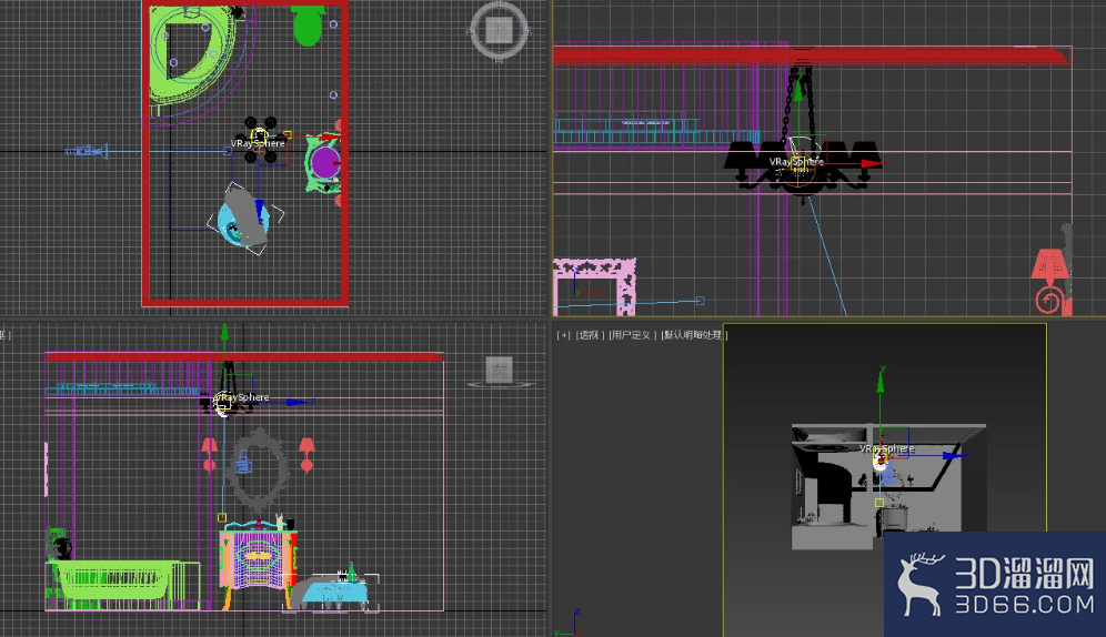 3dsMax怎样使用VRay球体？