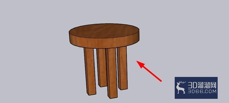 sketchup怎么创建一个圆凳子? sketchup怎么创建一个圆凳子?