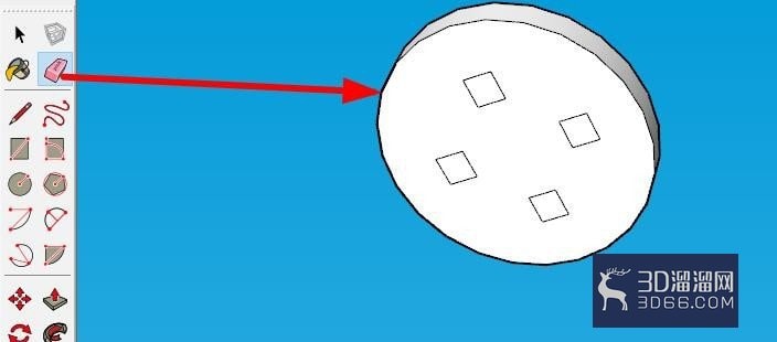 sketchup怎么创建一个圆凳子? sketchup怎么创建一个圆凳子?