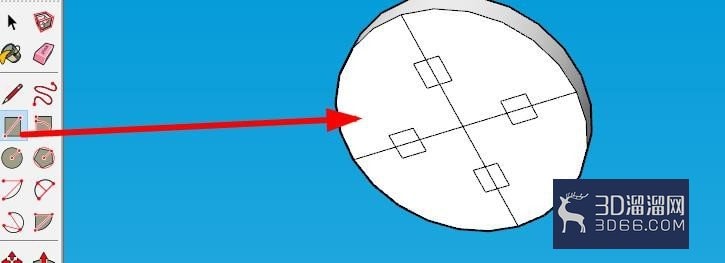 sketchup怎么创建一个圆凳子? sketchup怎么创建一个圆凳子?