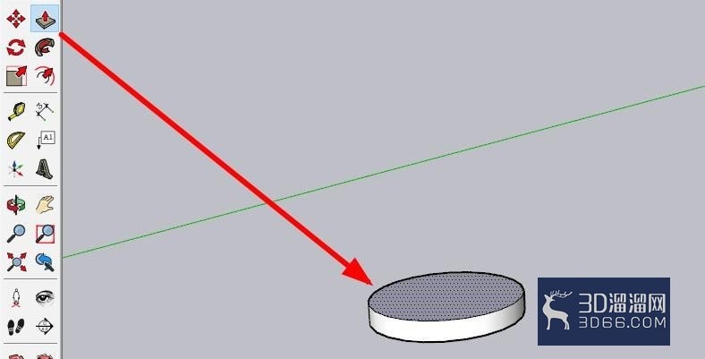 sketchup怎么创建一个圆凳子? sketchup怎么创建一个圆凳子?