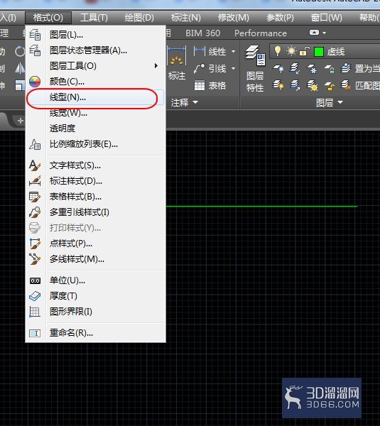 CAD虚线中心线点划线显示成实线的三种技巧
