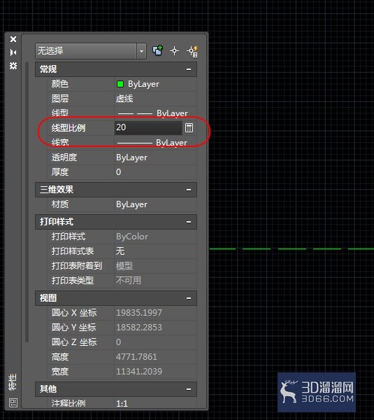 CAD虚线中心线点划线显示成实线的三种技巧