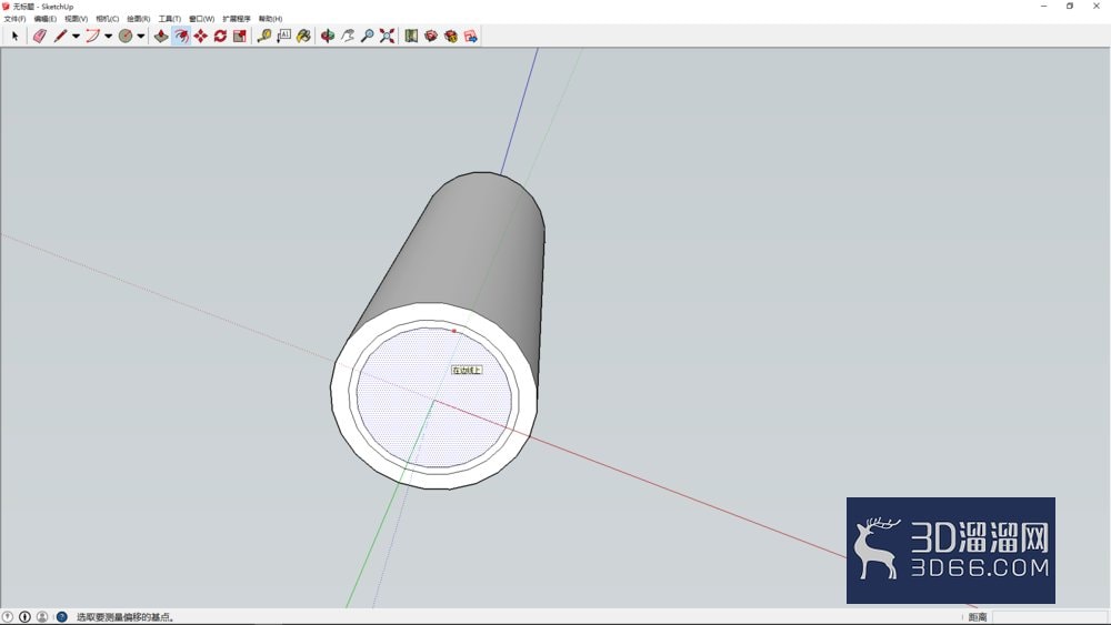 使用sketchup简单电池建模