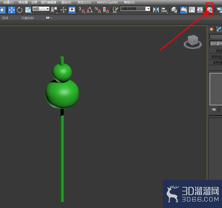 3Dmax葫芦吸管制作教程 3Dmax葫芦吸管制作教程