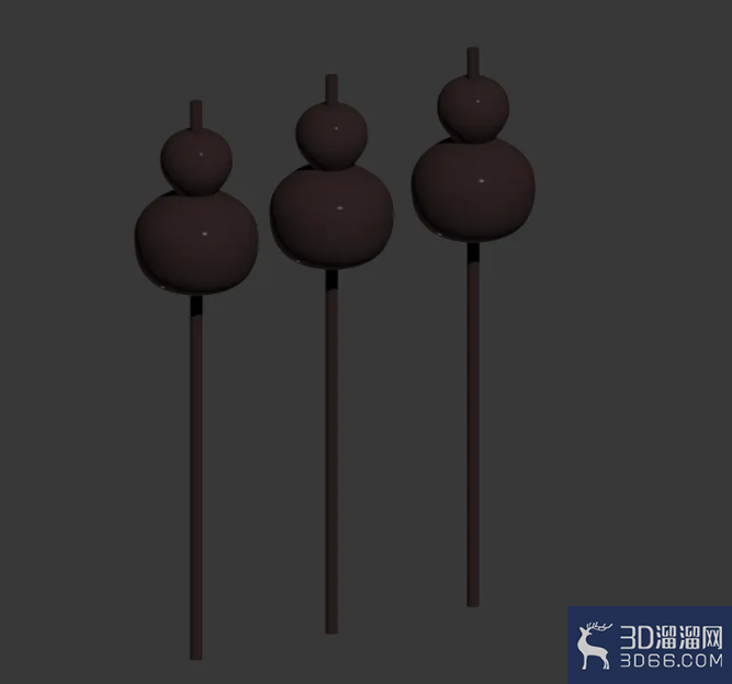 3Dmax葫芦吸管制作教程 3Dmax葫芦吸管制作教程
