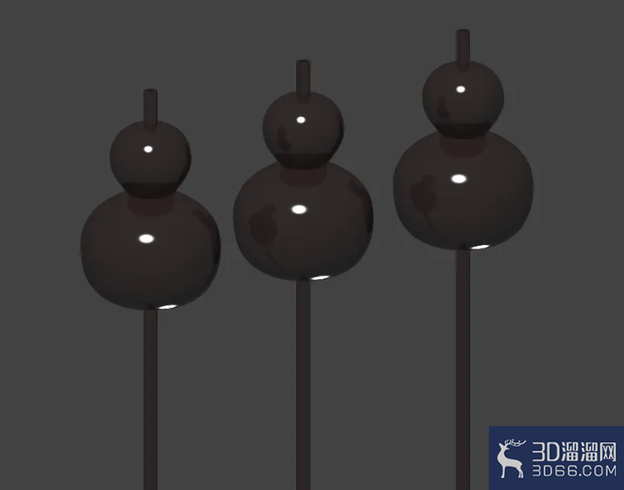 3Dmax葫芦吸管制作教程 3Dmax葫芦吸管制作教程