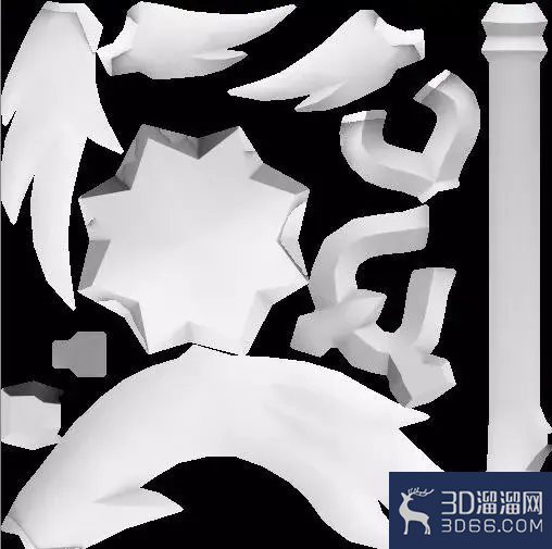 3Dmax绘制贴图之使用Lightingmap把握光影关系 3Dmax绘制贴图之使用Lightingmap把握光影关系