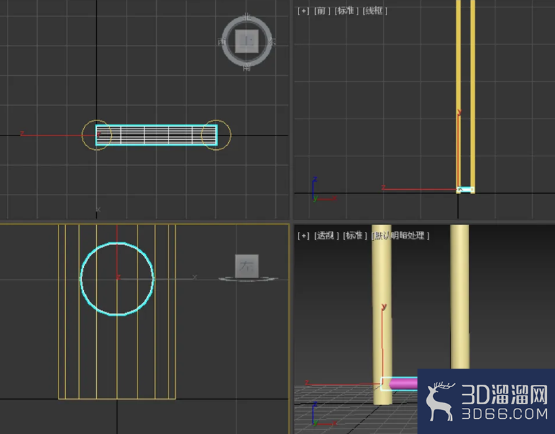 3Dmax建模DNA分子链 3Dmax建模DNA分子链