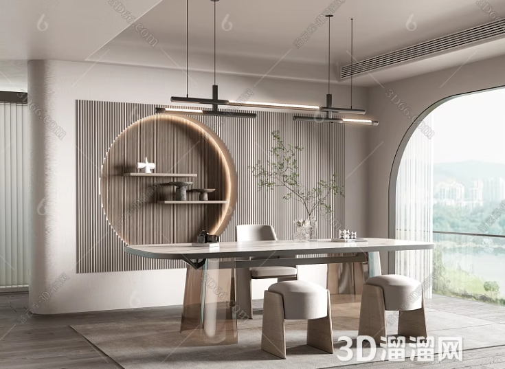 3d模型栏杆如何变成弧形? 3d模型栏杆如何变成弧形?