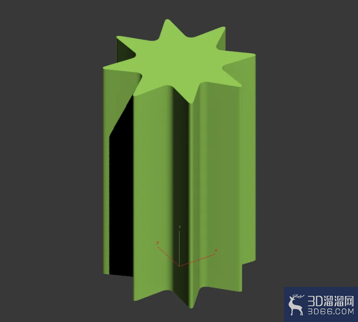 3Dmax圆角星台建模教程 3Dmax圆角星台建模教程
