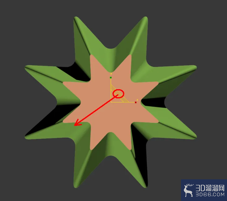 3Dmax圆角星台建模教程 3Dmax圆角星台建模教程