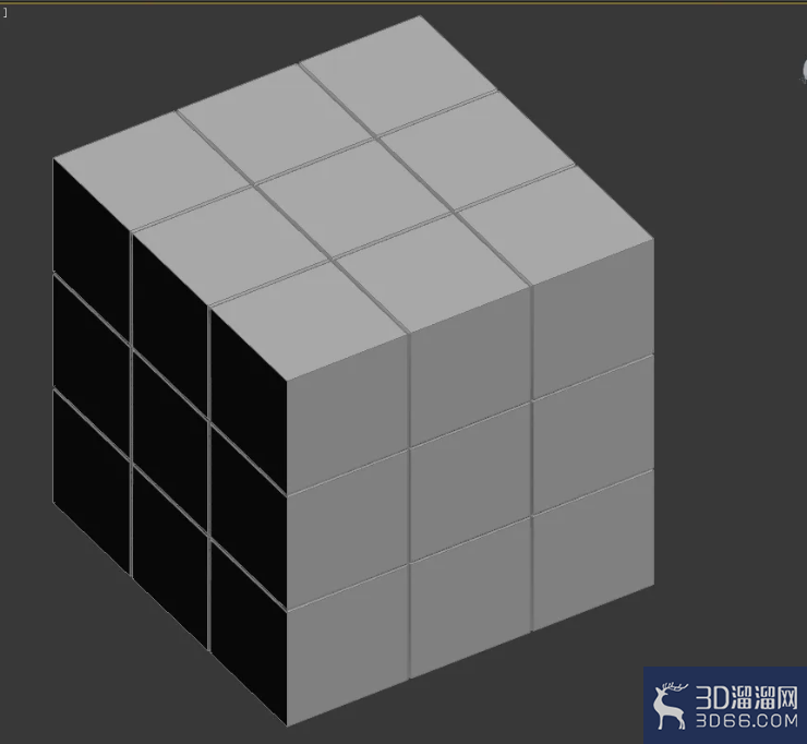 3Dmax魔方建模教程 3Dmax魔方建模教程