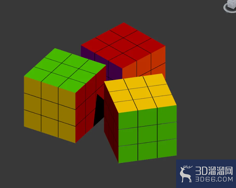 3Dmax魔方建模教程 3Dmax魔方建模教程