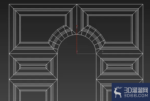 3DMAX如何建模欧式拱门？