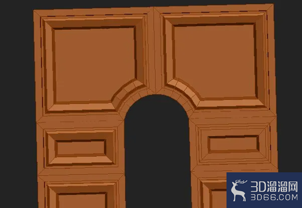 3DMAX如何建模欧式拱门？
