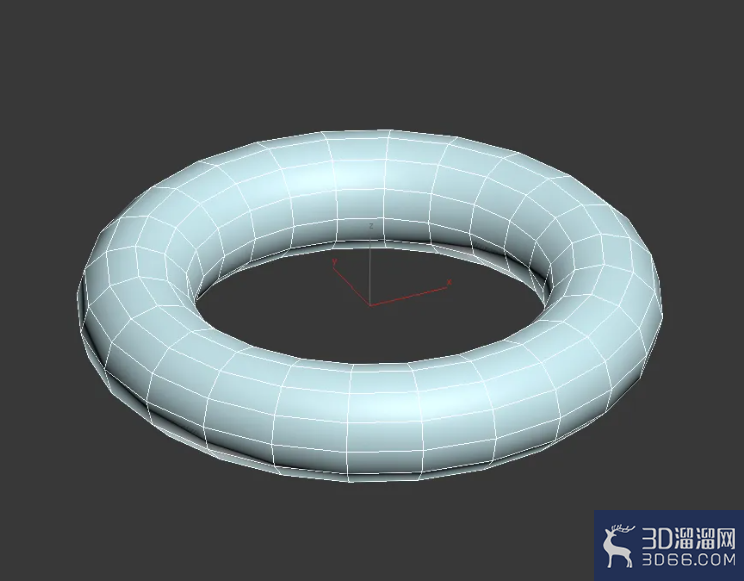 3Dmax救生圈建模教程 3Dmax救生圈建模教程