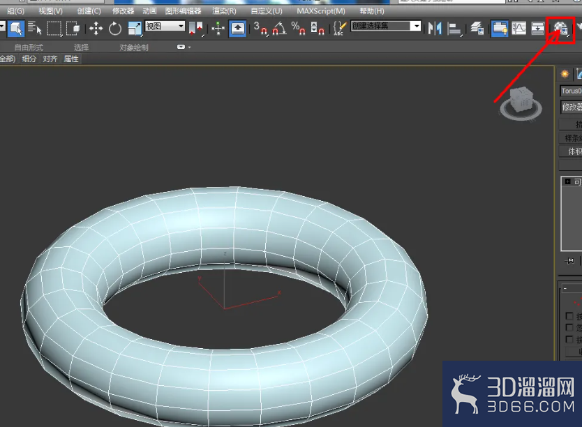 3Dmax救生圈建模教程 3Dmax救生圈建模教程