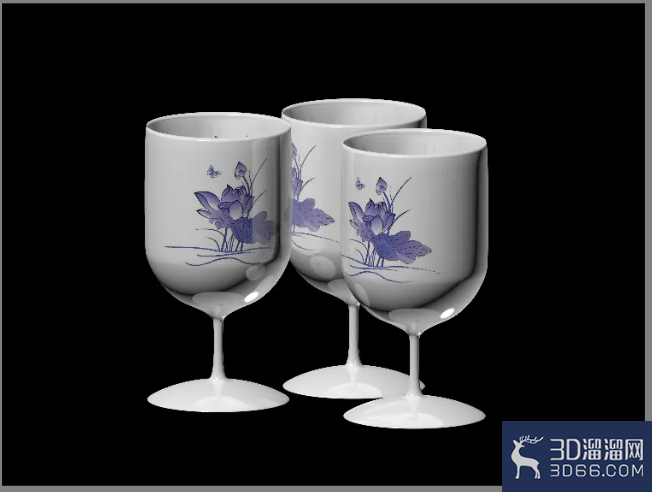 3Dmax酒杯建模与材质设置教程 3Dmax酒杯建模与材质设置教程
