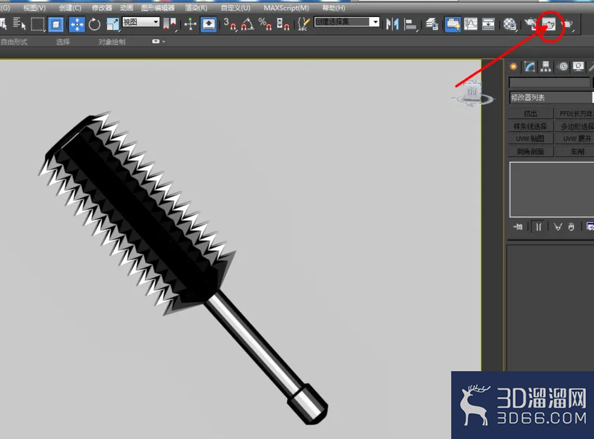 3dmax编辑多边形挤出如何使用？