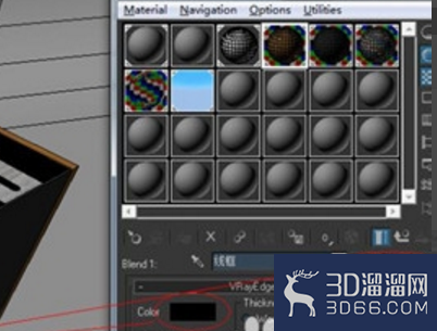3Dmax如何把实体渲染成线框？