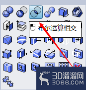 Rhino中怎样保留两个体块的相交部分? Rhino中怎样保留两个体块的相交部分?