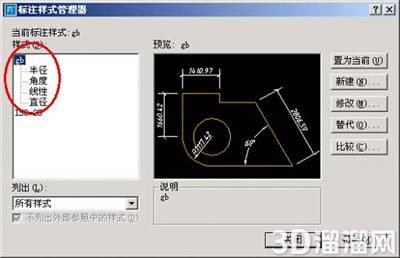 CAD国标标注样式设置方法 CAD国标标注样式设置方法