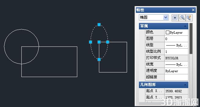 CAD怎么实现不等比缩放图形? CAD怎么实现不等比缩放图形?