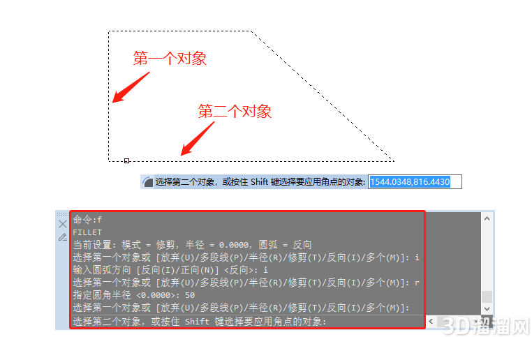 CAD倒圆角半径设置技巧 CAD倒圆角半径设置技巧